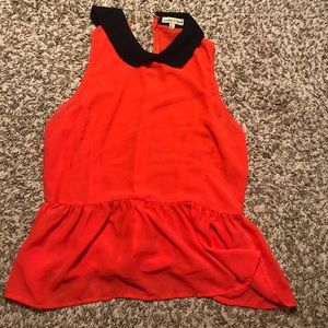 Peplum tank